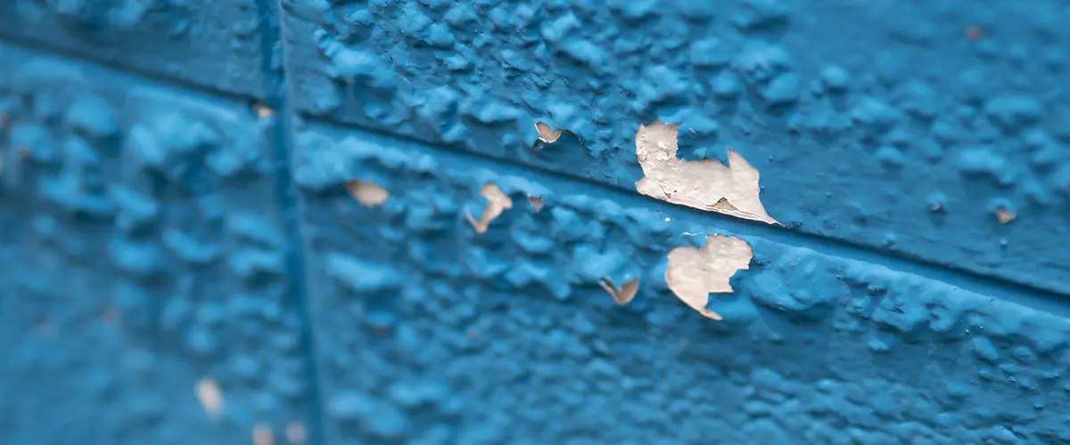 how to fix paint bubbles on walls